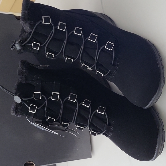 Khombu Alexa Black Supple boots - Picture 4 of 4